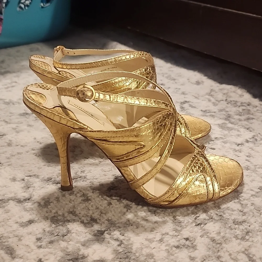 Maz studio snake skin heels - Picture 2 of 6